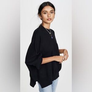 Free People Black Easy Street Tunic